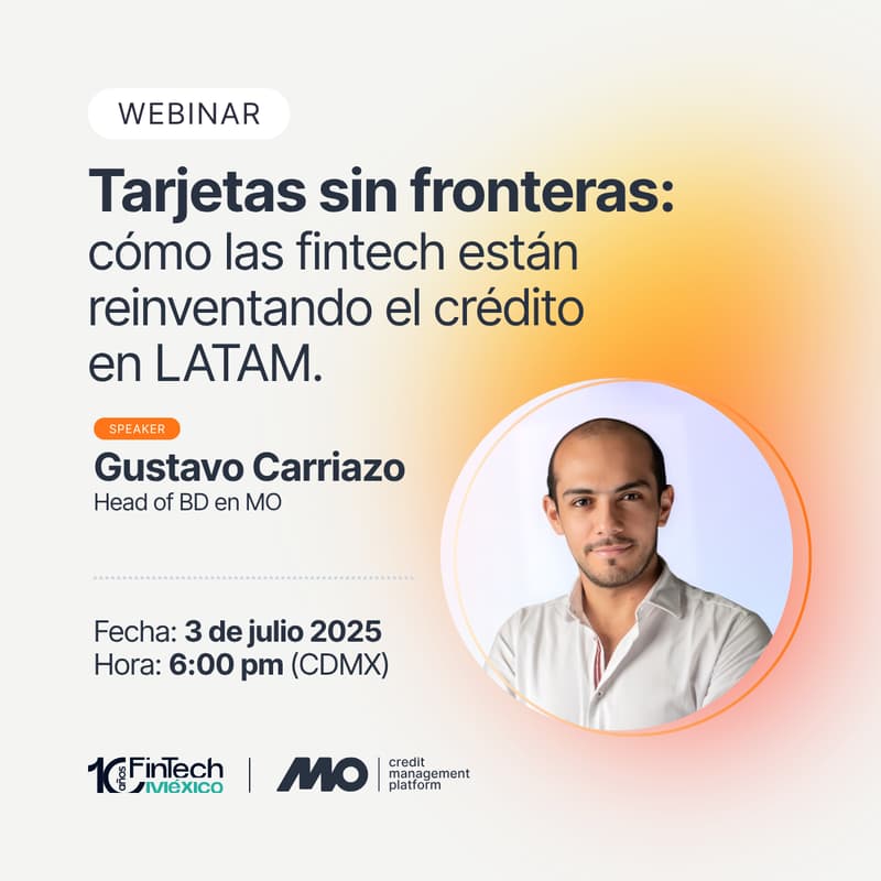 Foto de portada de Webinar "Tarjetas sin fronteras: cómo las fintech están reinventando el crédito en LATAM"