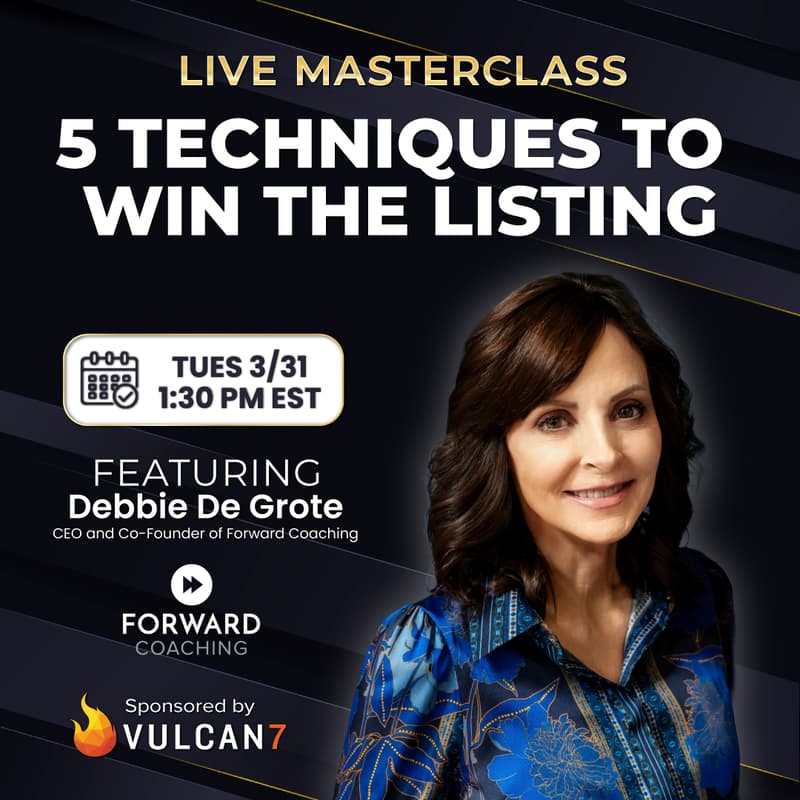 Cover Image for 5 Techniques to Win the Listing with Debbie De Grote