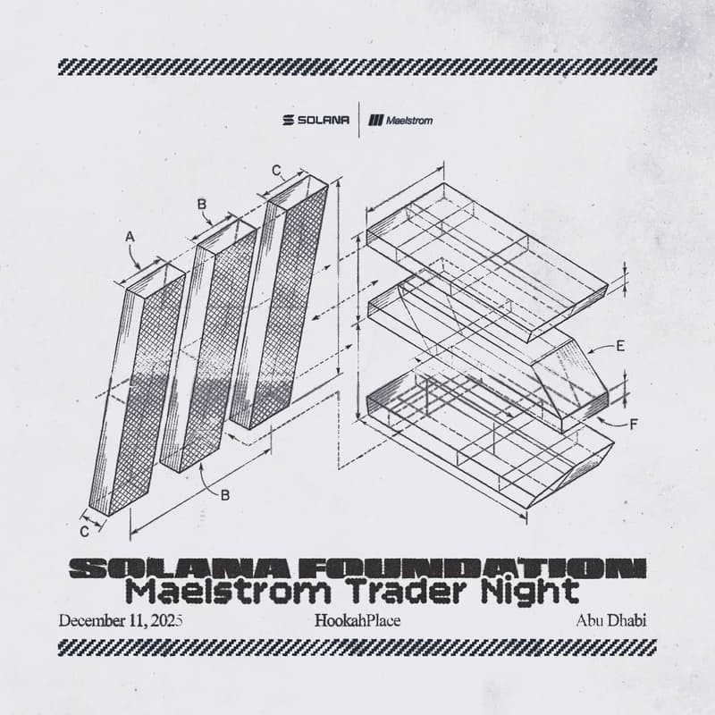 Cover Image for Solana Foundation Maelstrom Trader Night
