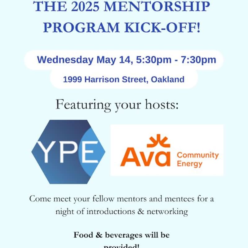 Cover Image for YPE SF Bay Area 2025 Mentorship Kick-Off