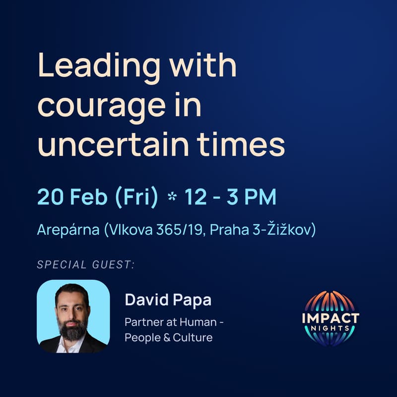 Cover Image for Impact Lunch with David Papa: Leading with courage in uncertain times