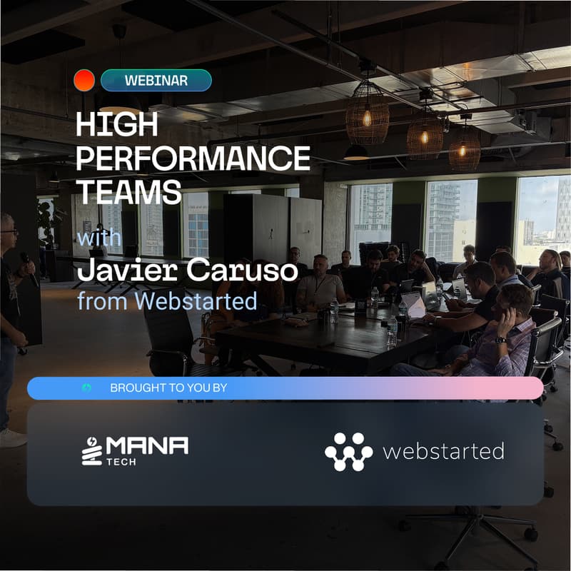 Cover Image for Webinar: High Performance Teams with Webstarted