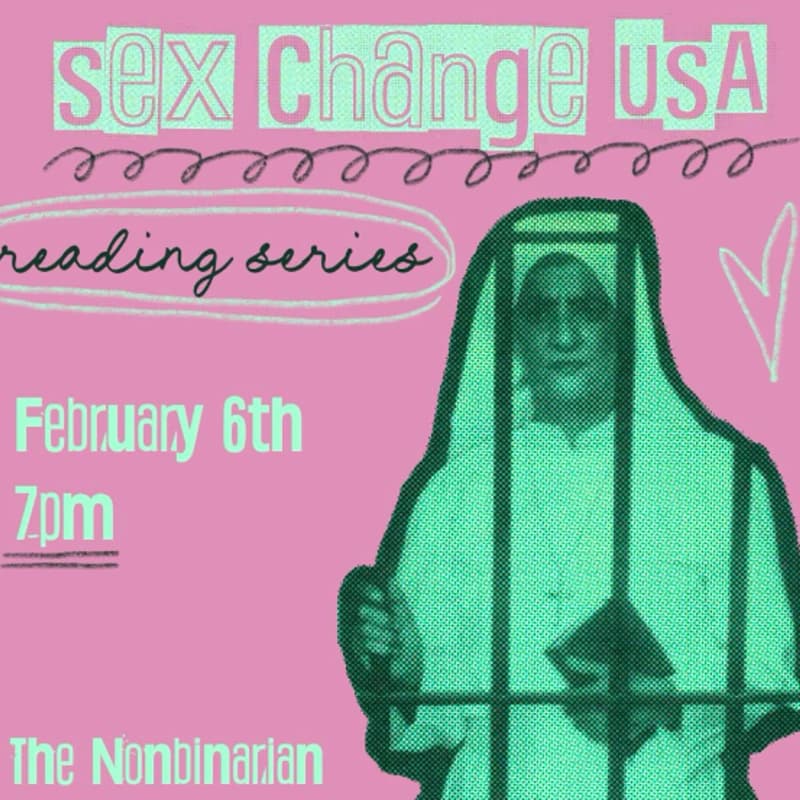 Cover Image for Sex Change USA Reading Series with Daisy Thursday