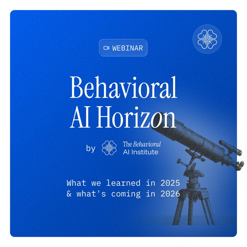 Cover Image for Behavioral AI Horizon