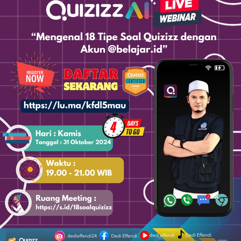 Cover Image for Quizizz AI live Webinar