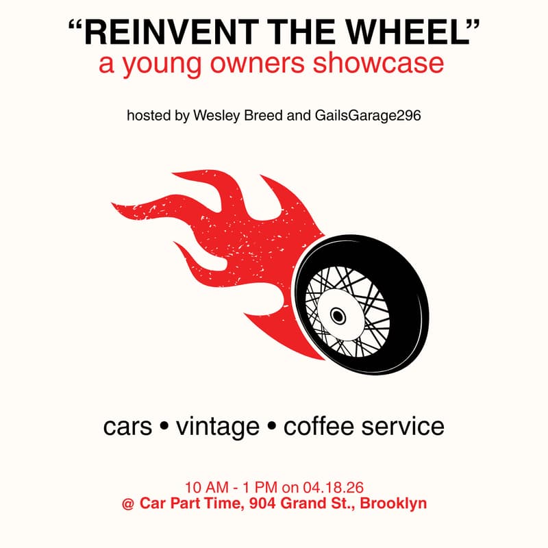 Cover Image for "Reinvent The Wheel" - a young owner's showcase by Wesley Breed & GailsGarage296