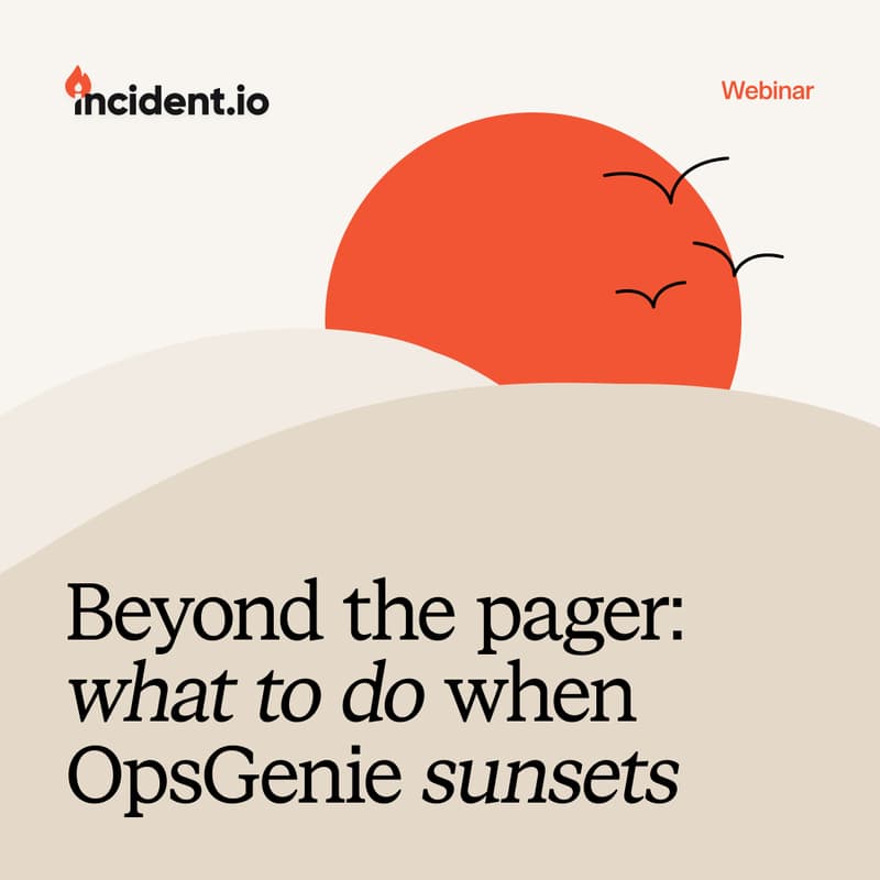 Cover Image for Beyond the pager: What to do when Opsgenie sunsets