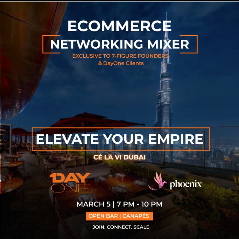 Cover Image for Dubai Elite Ecom Mixer | March 5