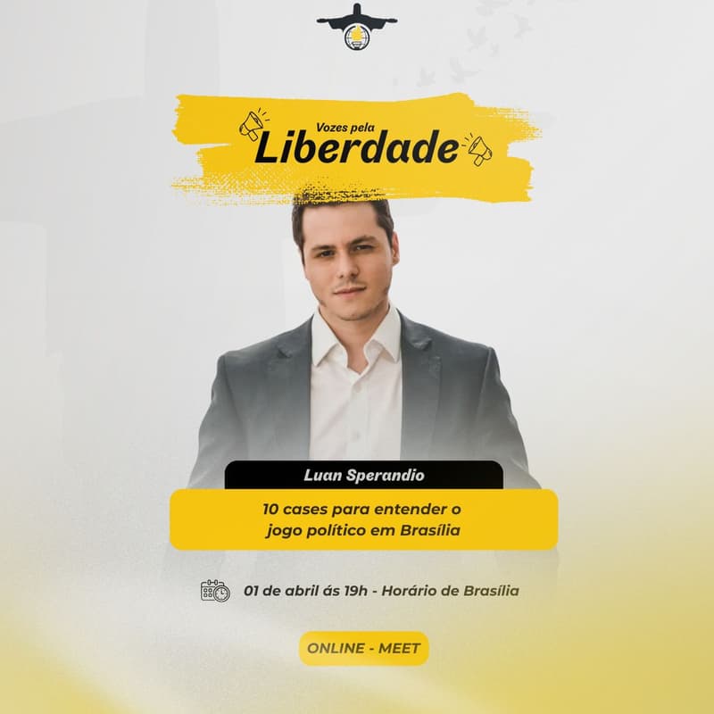 Imagem de capa de Vozes da Liberdade: Desvendando Brasília - Os Bastidores do Poder com Luan Sperandio