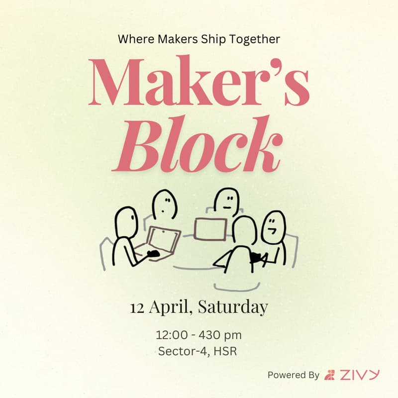 Cover Image for Maker's Block (Edition #5): Where makers ship together