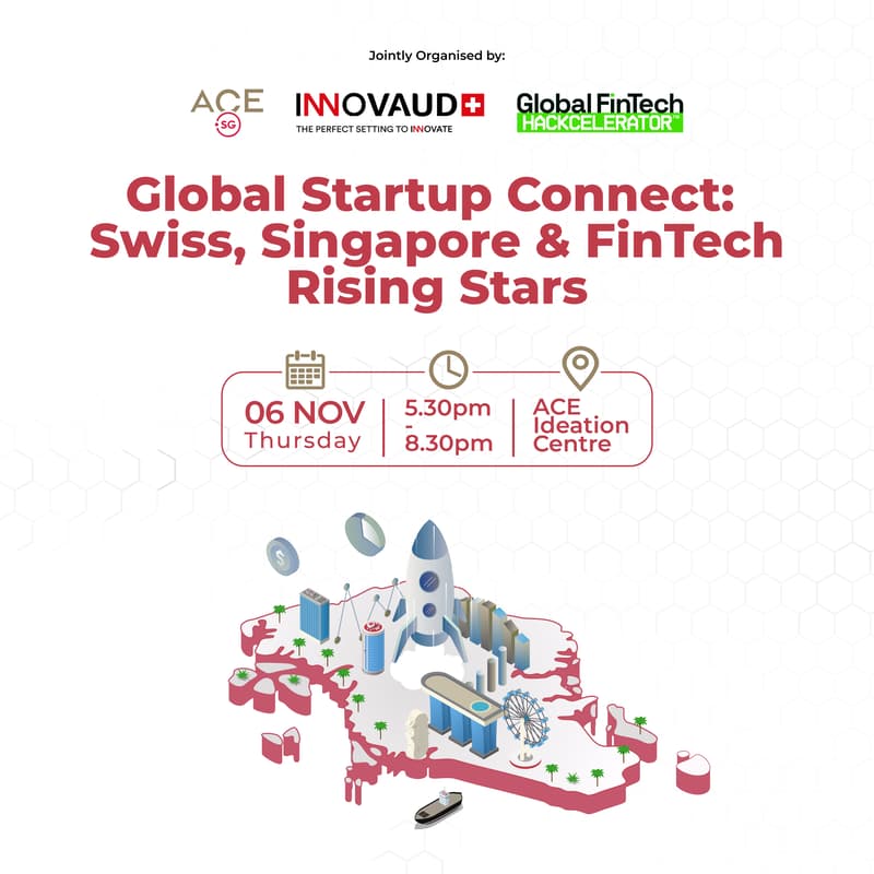Cover Image for Global Startup Connect: Swiss, Singapore & FinTech Rising Stars
