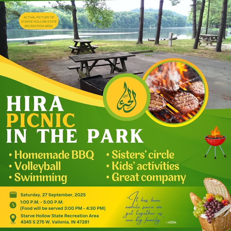 Cover Image for HIRA Picnic Sep. 27 2025