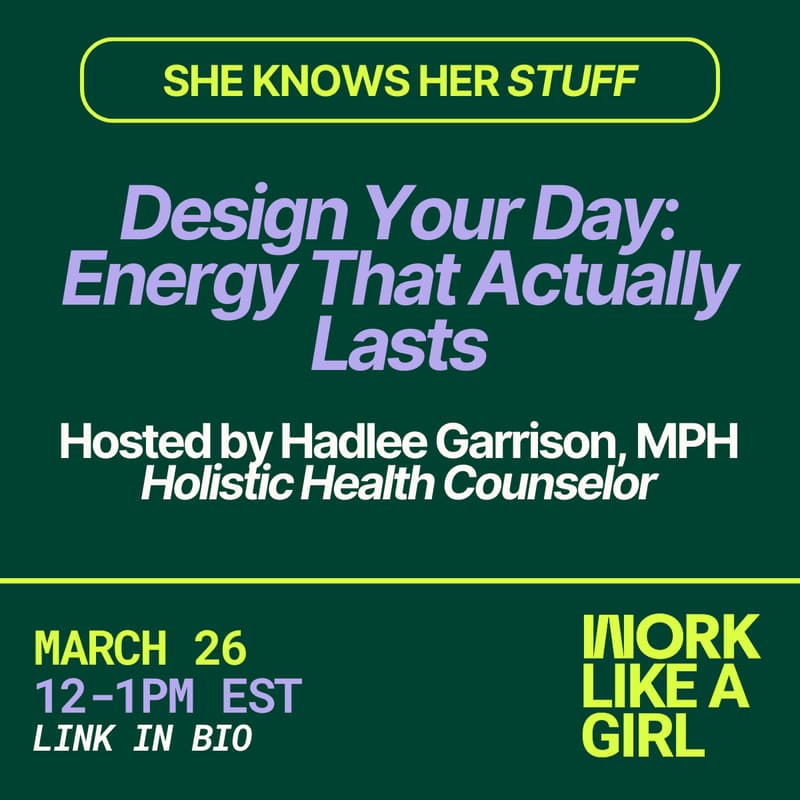 Cover Image for The SKHS Series: Design Your Day: Energy That Actually Lasts