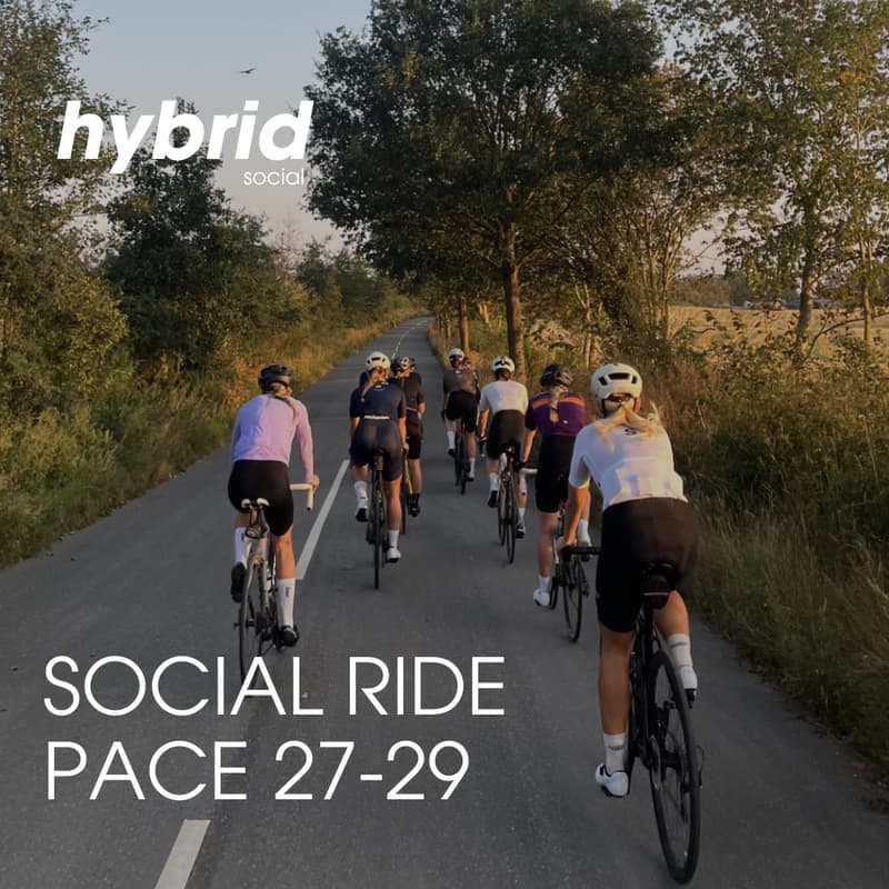 Cover Image for Hybrid Social Ride+ (Pace 27-29)
