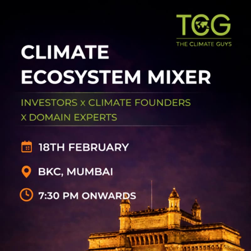 Cover Image for TCG’s Climate Ecosystem Mixer - BKC, Mumbai