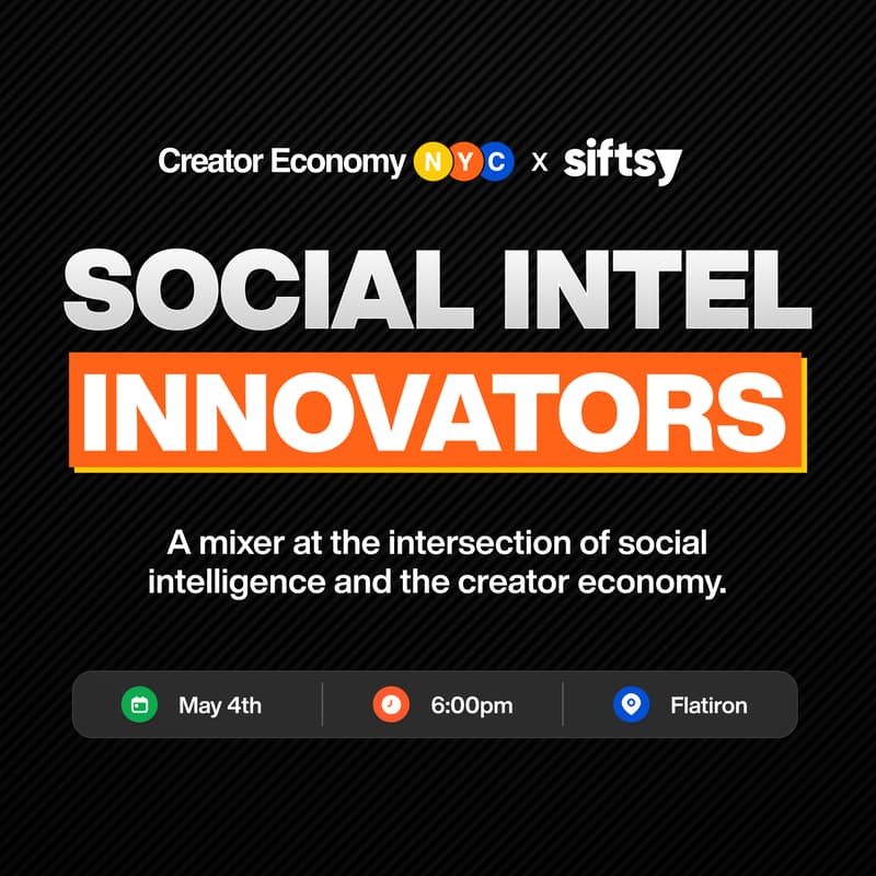 Cover Image for The Social Intel Mixer - Pre Meltwater Summit