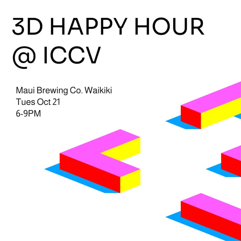 Cover Image for 3D Happy Hour at ICCV