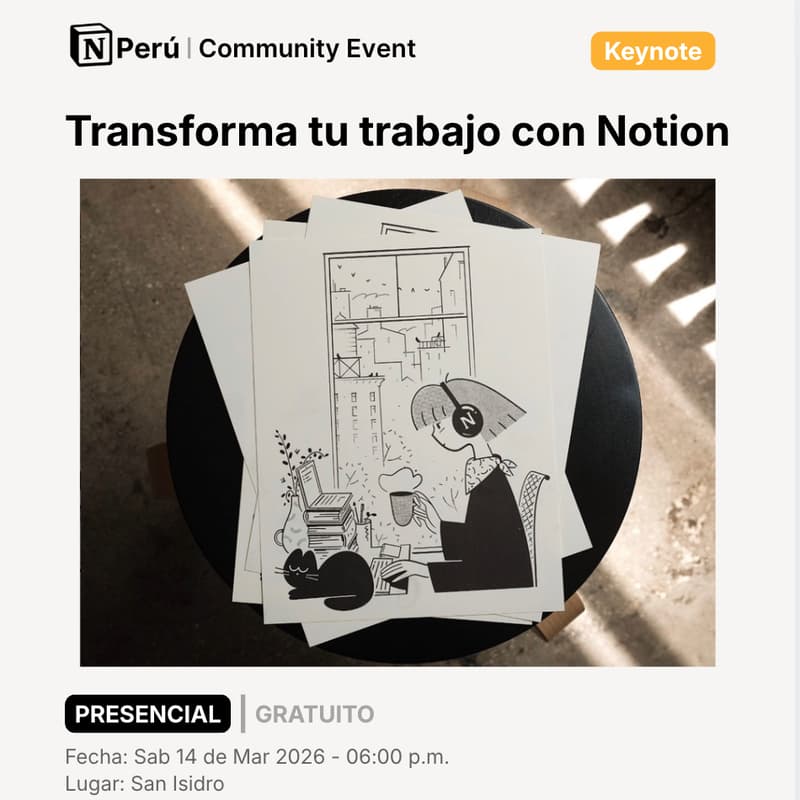 Transforma tu trabajo con Notion