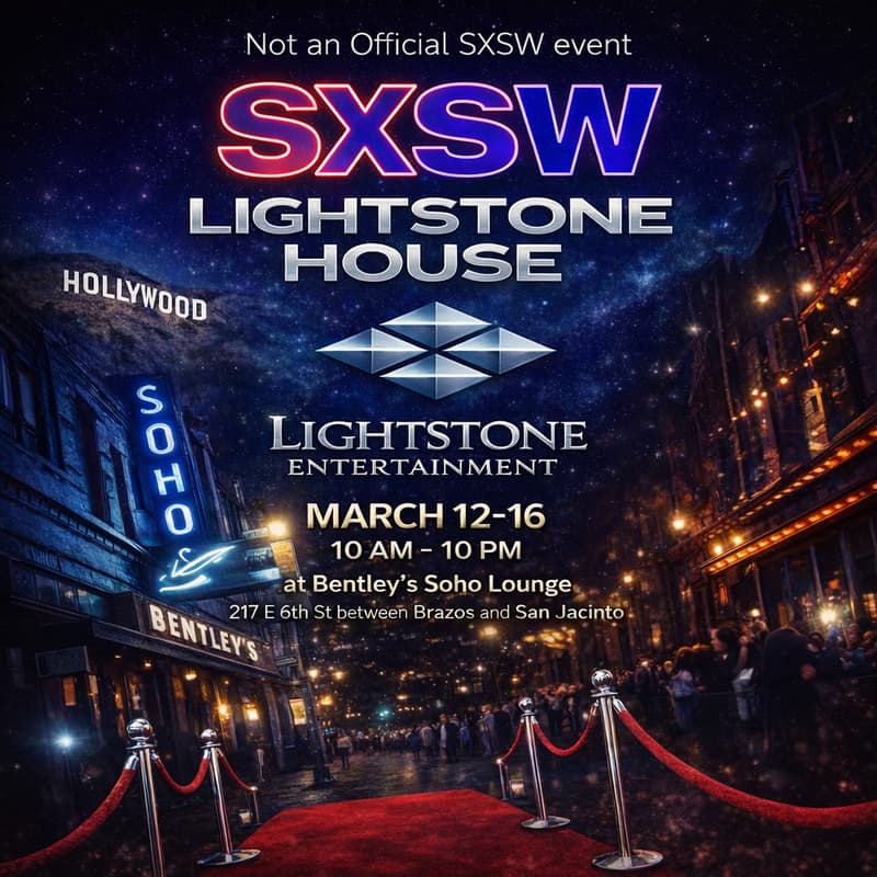 Cover Image for LIGHTSTONE HOUSE | March 12-15th 10 AM-10 PM at Bentley’s Soho Lounge