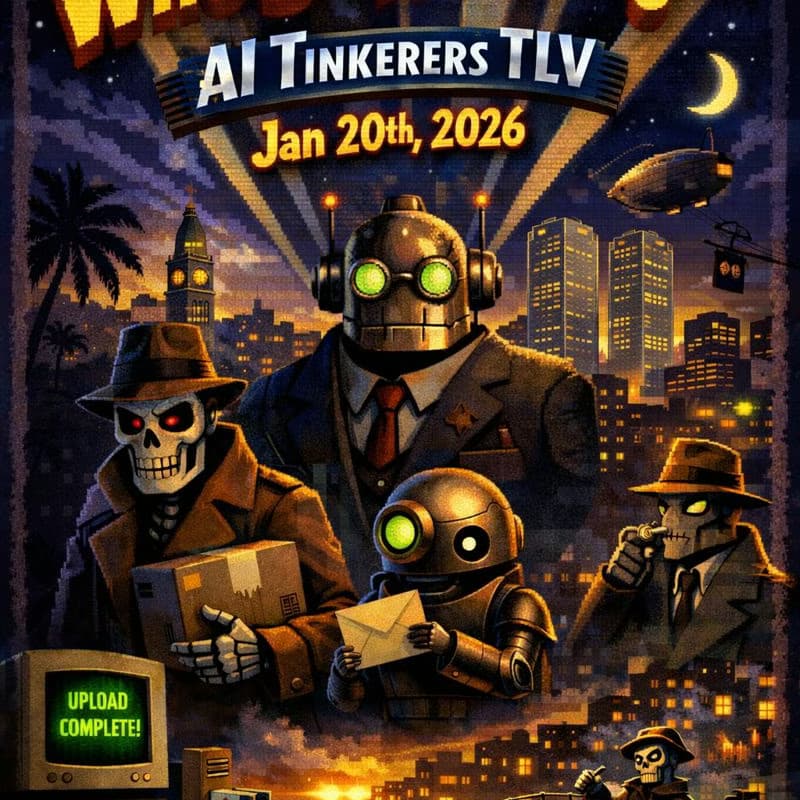 Cover Image for AI Tinkerers Tel Aviv: Who Shipped This?