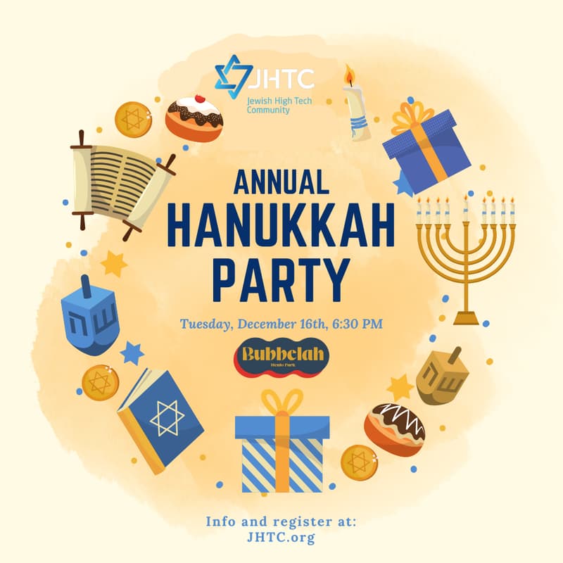 Cover Image for JHTCs Annual Hanukkah Party