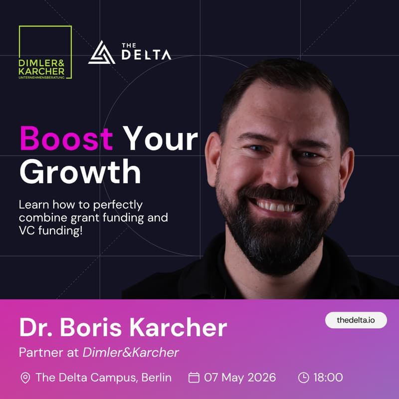 Cover Image for Boost your growth! Here's how to perfectly combine grant funding and VC funding!