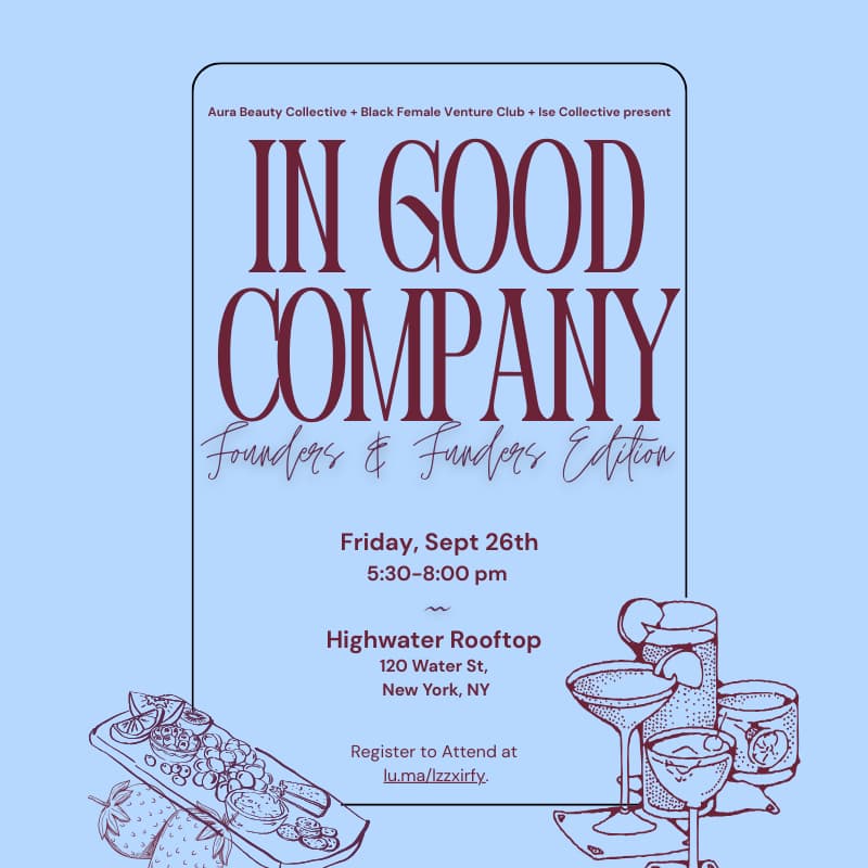 Cover Image for In Good Company: Founders and Funders Mixer