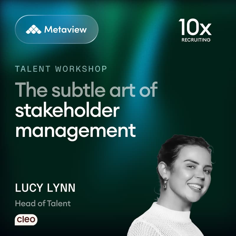 Cover Image for ☕️ TA Breakfast workshop: Mastering stakeholder management