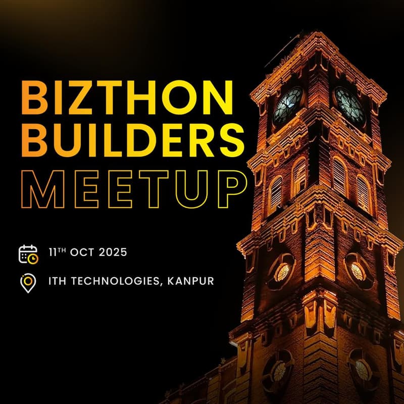 Cover Image for BizThon Builders Meetup- Kanpur