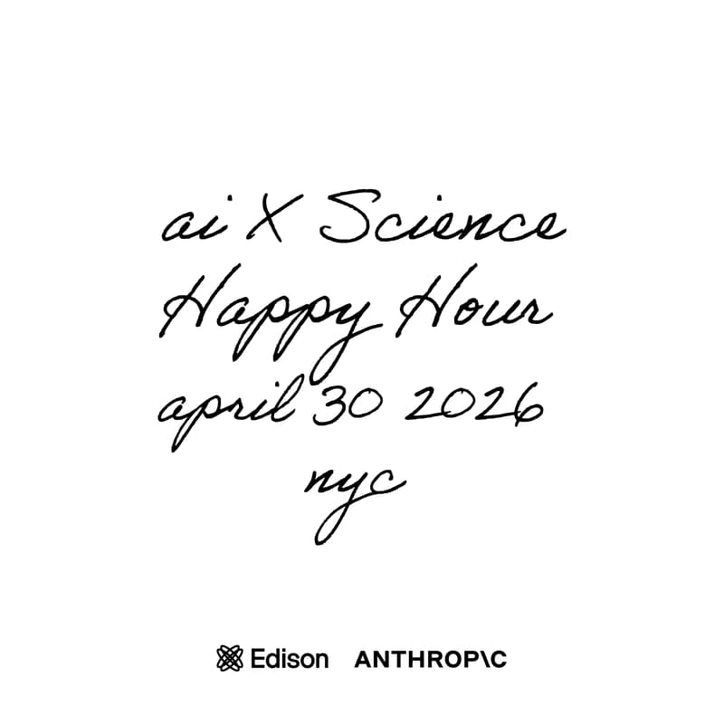 Cover Image for AI x Science Happy Hour