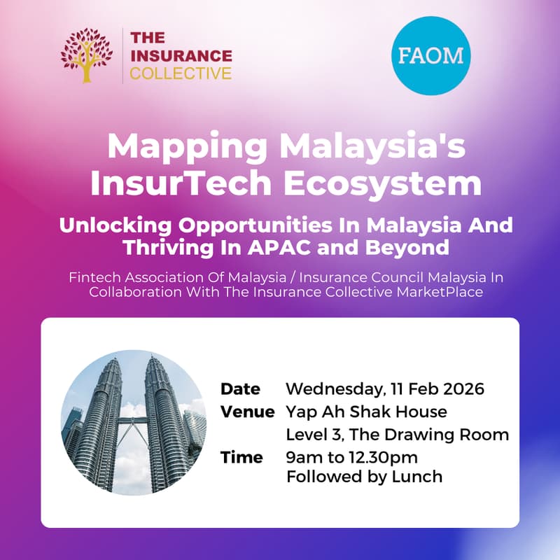 Cover Image for Mapping Malaysia's InsurTech Ecosystem: Unlocking Opportunities in Malaysia and Thriving in APAC and Beyond