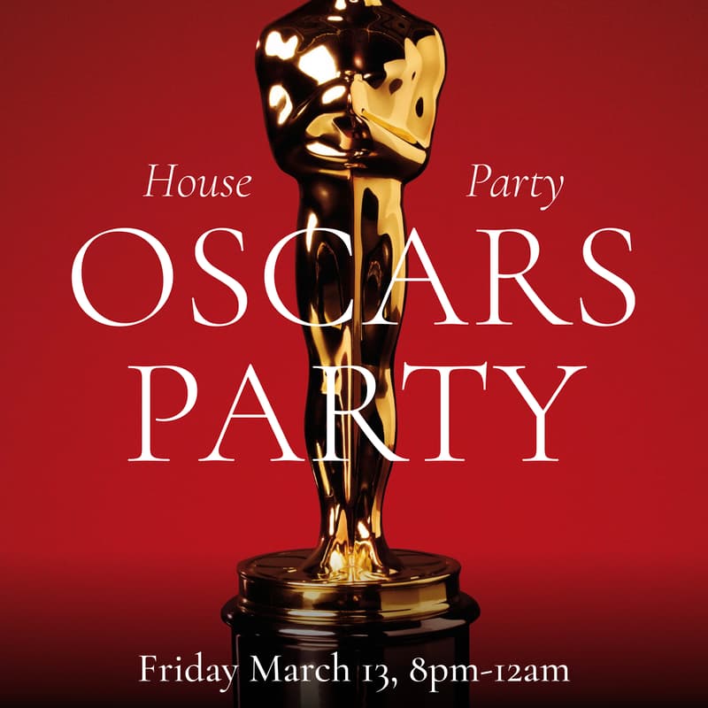 Cover Image for House Party: The Oscars Party