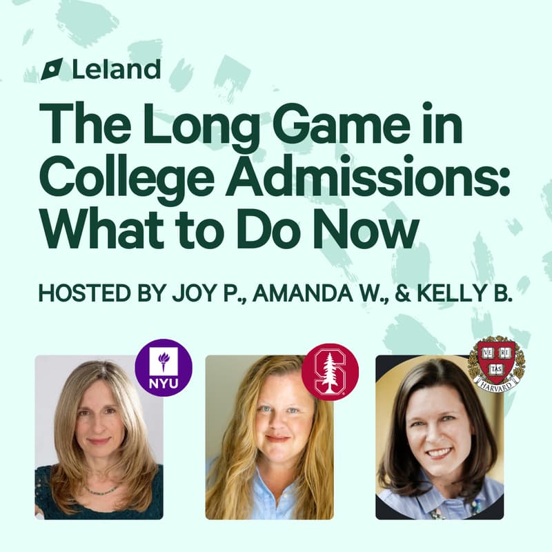 Cover Image for The Long Game in College Admissions: What to Do Now