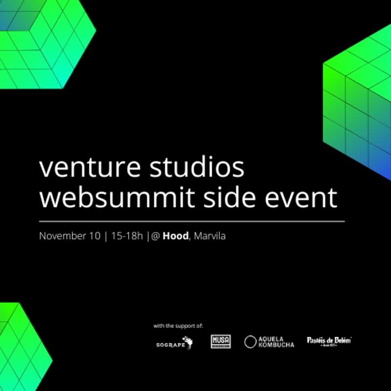 Cover Image for Venture Studios - Web Summit Side Event
