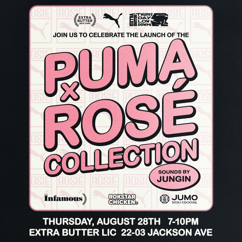 Cover Image for Extra Butter for Puma x Rose Collection