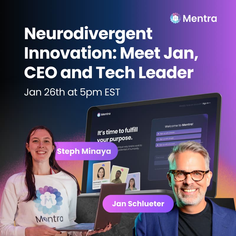 Cover Image for Neurodivergent Innovation: Meet Jan, CEO and Tech Leader
