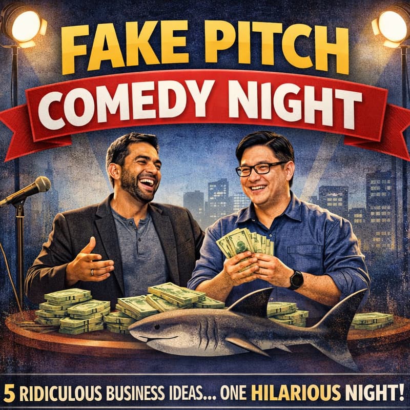Cover Image for Fake Pitch Comedy Night!
