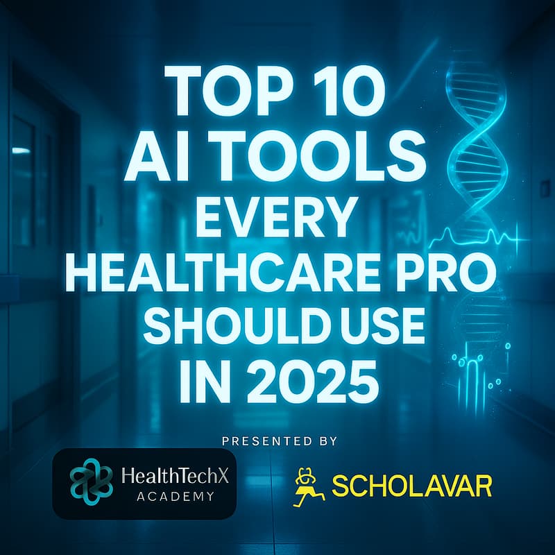 Cover Image for Top 10 AI Tools Every Healthcare Pro Should Use in 2025