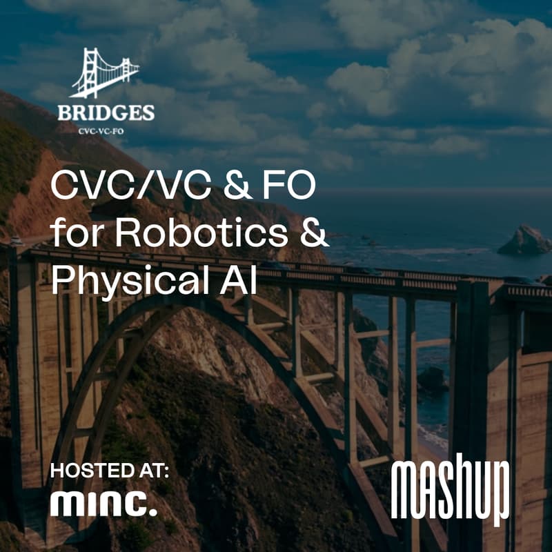 Cover Image for Bridges @ Mashup: CVC/VC & FO for Robotics & Physical AI