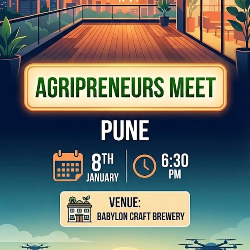 Cover Image for Pune Agripreneurs Meetup