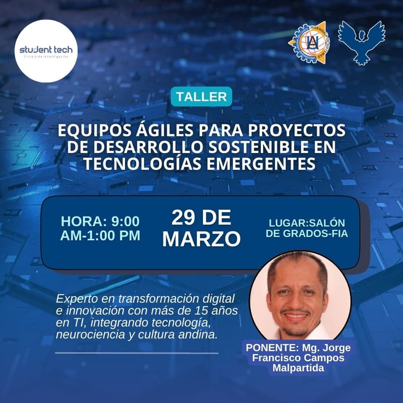 Foto de portada de Workshop "Lidera el Cambio: Equipos Ágiles para el Éxito en Proyectos Sostenibles"