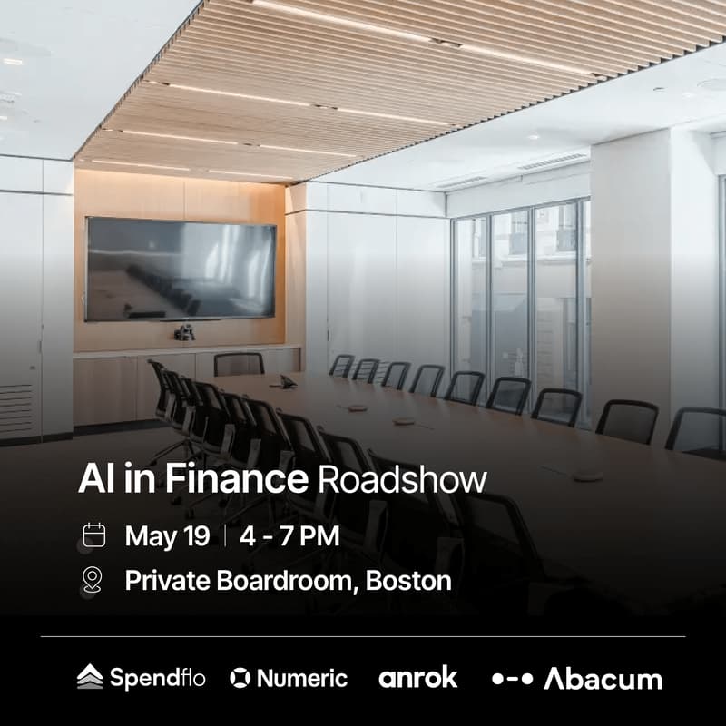 Cover Image for AI in Finance Roadshow: Boston Edition