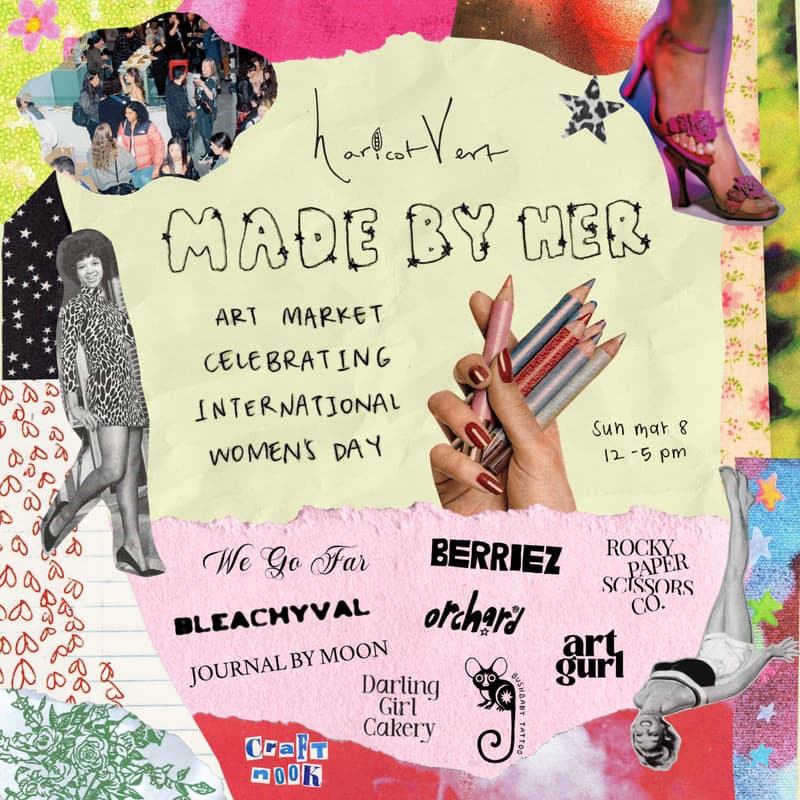 Cover Image for international women's day: made by her art market