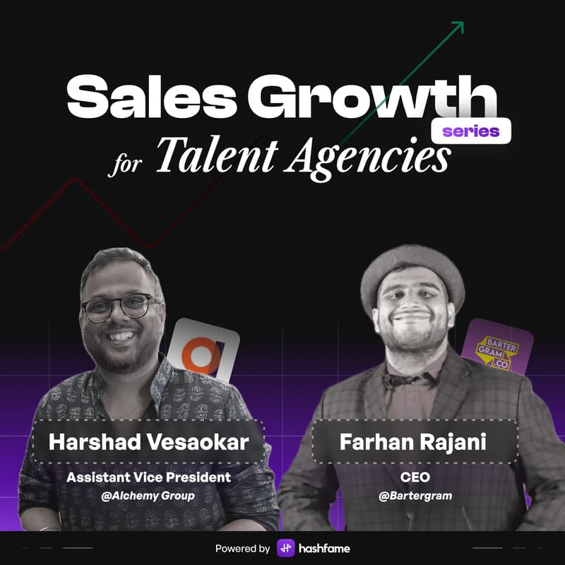 Cover Image for Sales Growth Series - For Talent Agencies ( Online Event)
