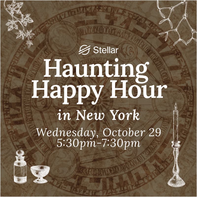 Cover Image for Join SDF and friends of the Stellar ecosystem for a Halloween-themed Stellar mixer in New York — costumes optional, good vibes required. 🎃
