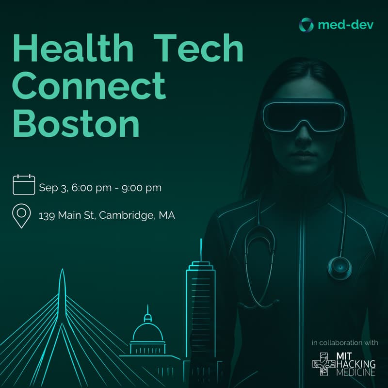 Cover Image for med-dev.org x MIT Hacking Medicine: Health Tech Connect Boston