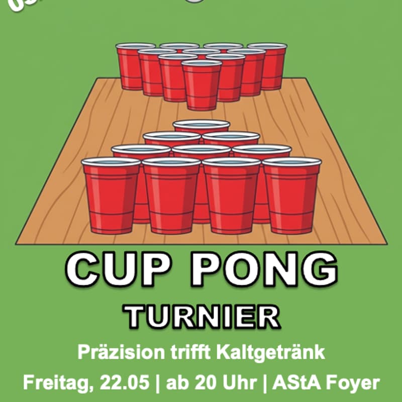 Cover Image for Cup Pong Turnier 05/2026