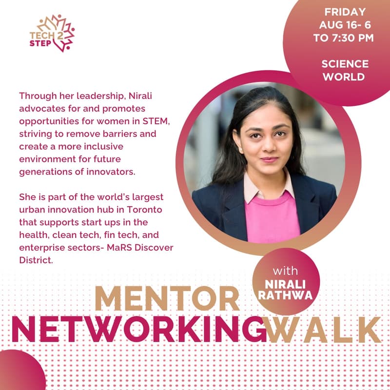 Cover Image for Networking Walk And Talk -With Mentor - Nirali Rathwa