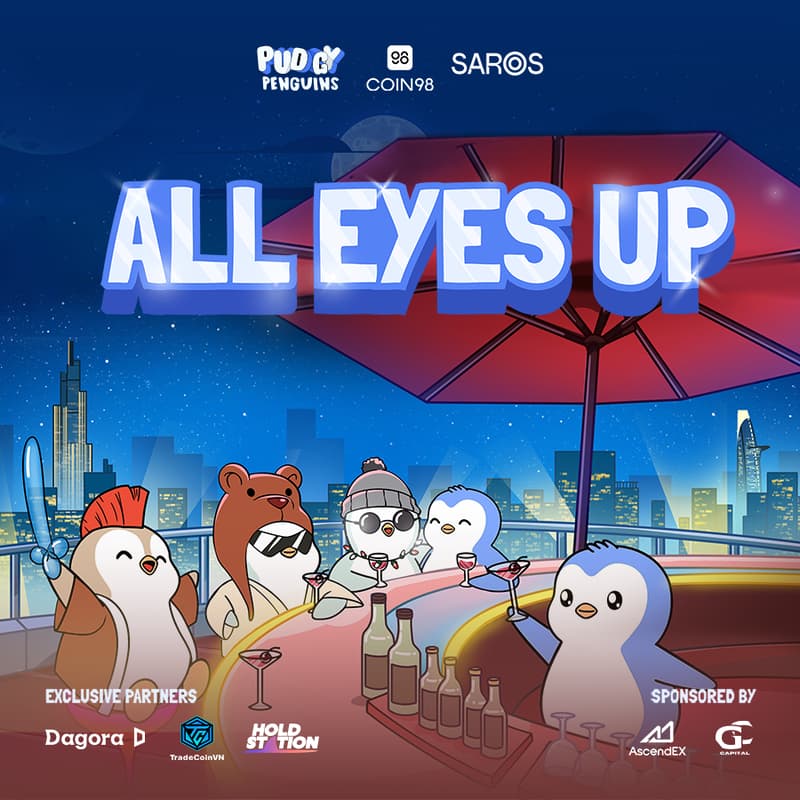 Cover Image for ALL EYES UP: Dancing Sky - Rising Pengu ✨