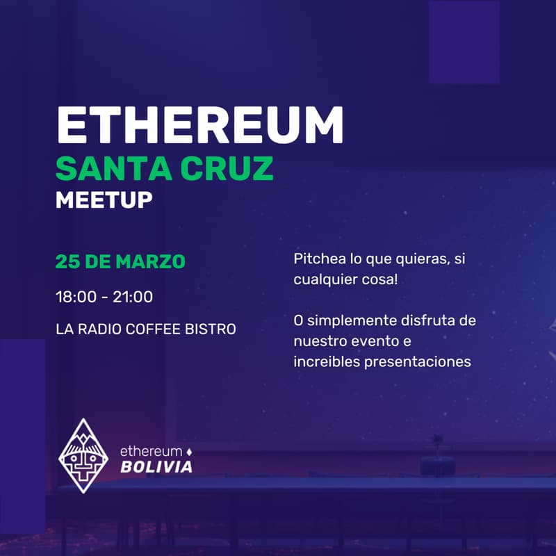 Cover Image for Ethereum Bolivia - Meetup SCZ #1